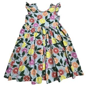Hanna Andersson citrus twirl dress 140cm/10 years